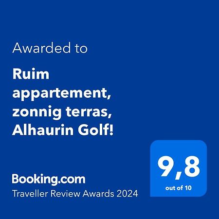 Ruim Appartement, Zonnig Terras, Alhaurin Golf! Alhaurín el Grande Buitenkant foto